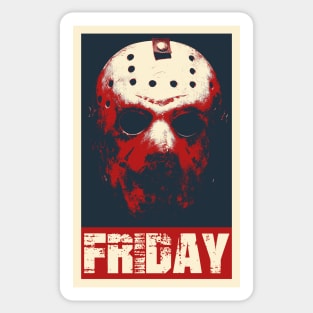 Friday The 13th Sticker